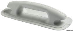 Handle/cleat 284x116 mm grey RAL 7035 